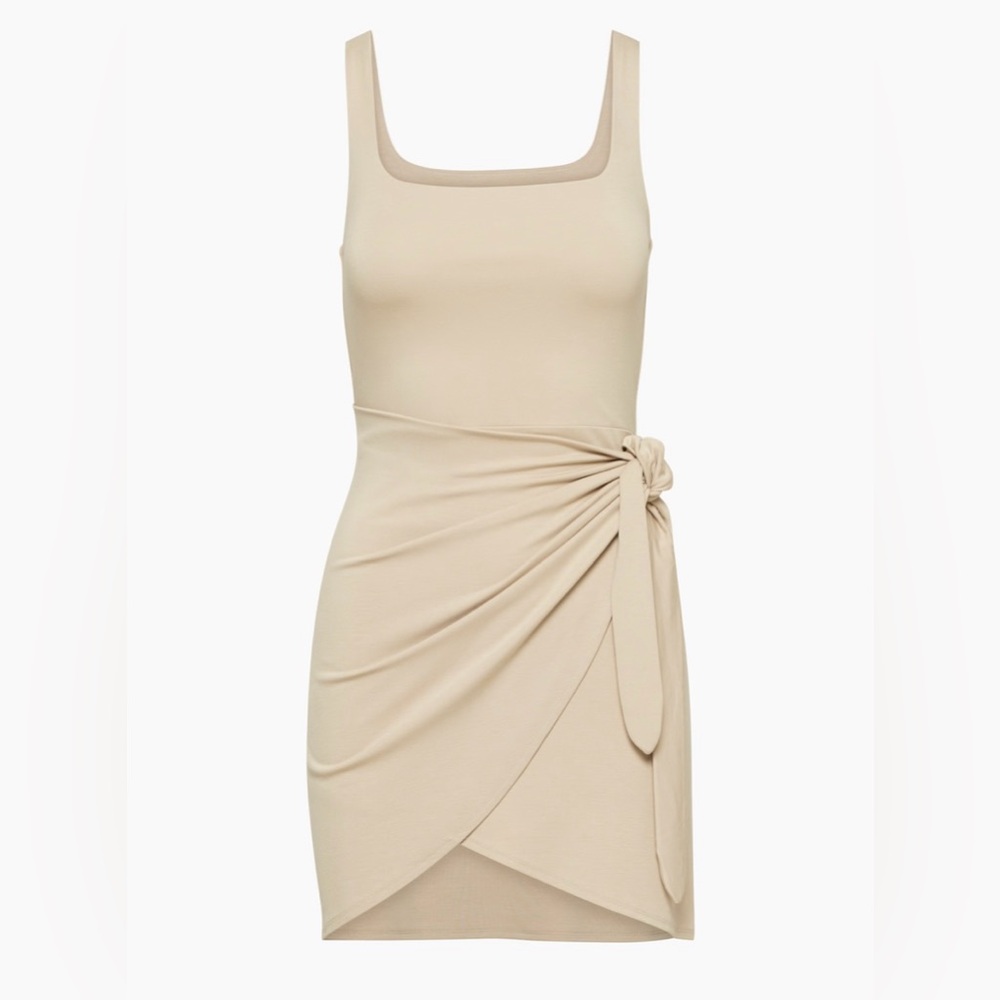Wilfred New Saturn Mini Dress - Humus Beige